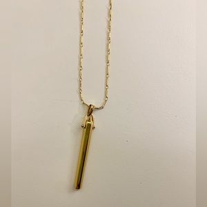 Stella & Dot Gold Rebel Necklace